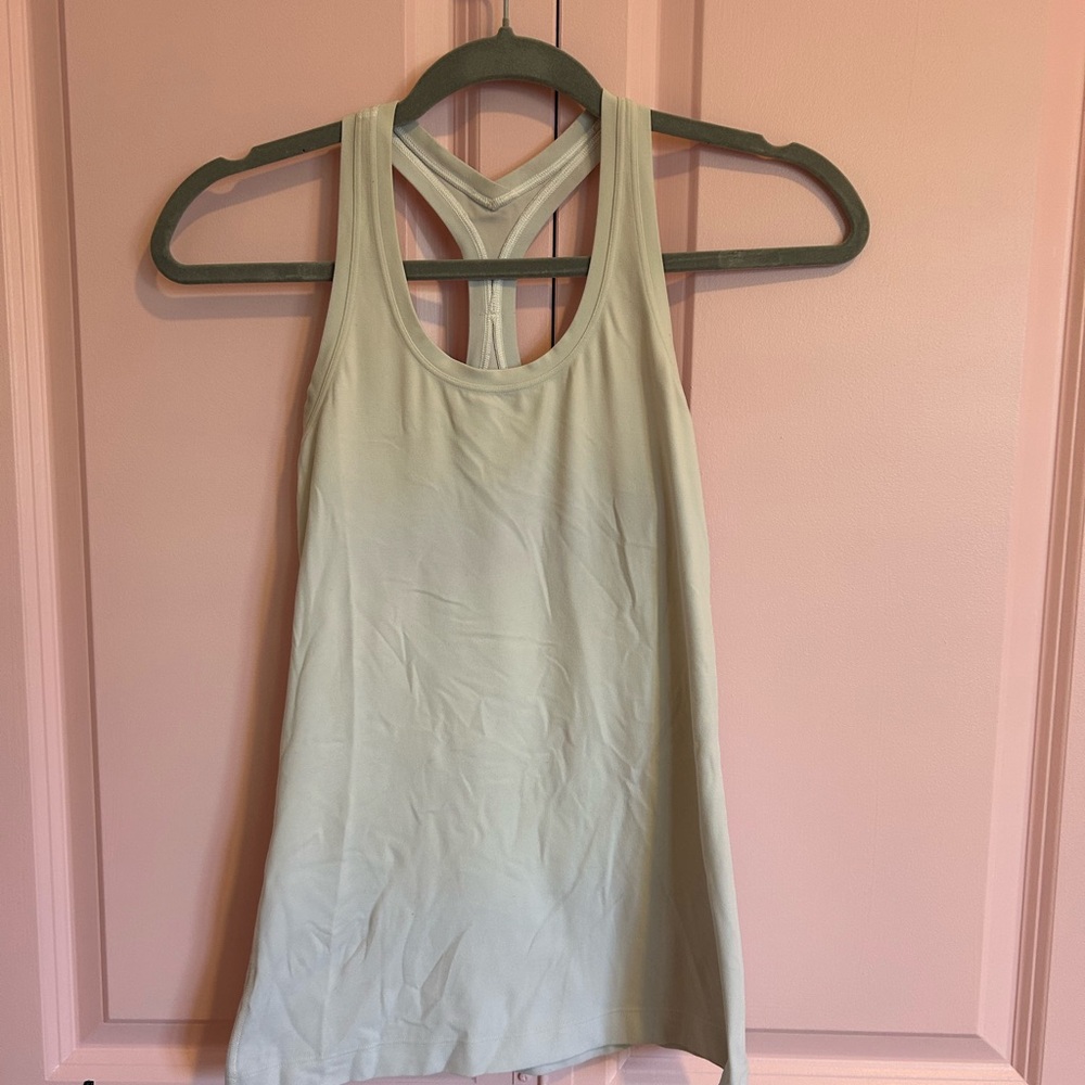 lululemon racer back tank white